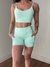 Conjunto Blackout Feminino de Top com Regulador na Alça Shot Básico com Bolsos nas Laterais - comprar online