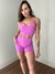 Conjunto Blackout Feminino de Top com Regulador na Alça Shot Básico com Bolsos nas Laterais - Energy Clothing