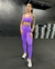 Conjunto Fitness INFINITY Top com Alça fina e Legging cós Reto - comprar online