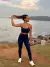 Conjunto Belle Top Alça Fina Legging Cós Reto - Energy Clothing