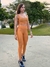 Conjunto Glow Top de Alça Grossa Legging Cintura Alta