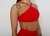 Conjunto Vick Top Frente Única Legging Cós Reto em poliamida - loja online