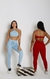 Conjunto Vick Top Frente Única Legging Cós Reto em poliamida - comprar online
