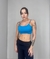 Top Cross Fitness Com Alça Fina Bojo Removível - comprar online