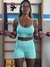 Conjunto Blackout Feminino de Top com Regulador na Alça Shot Básico com Bolsos nas Laterais - Energy Clothing