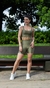 Conjunto Feminino Fitness de Top e Short Grécia na internet