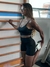 Conjunto Blackout Feminino de Top com Regulador na Alça Shot Básico com Bolsos nas Laterais - loja online