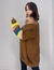 Cardigan Manga Longa Solta Feminino na internet