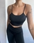 Cropped Feminino Poliamida Light Alça Fina Com Bojo - loja online
