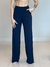 Calça Pantalona Com Fenda Lateral Feminina - loja online