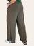 Calça Pantalona Feminina Viscolycra Cintura Alta