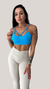 Top Fitness Feminino Com Detalhes Strapy