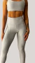 Conjunto Eclipse de Top e Calça Legging Canelada na internet
