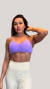 Top Fitness Drapeado Costas Nua trançado nas Costas - Energy Clothing