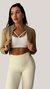 Cropped Manga Longa Feminino Golinha Alta - loja online