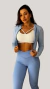 Blusa Cropped Manga Longa - Energy Clothing