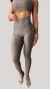 Conjunto Eclipse de Top e Calça Legging Canelada