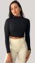 Imagem do Cropped Manga Longa Feminino Golinha Alta