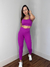 Conjunto Fitness Básico Feminino No Tecido Poliamida na internet