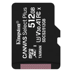Memoria microSD Kingston Canvas Select Plus 512GB en internet