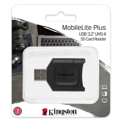 Lector de memorias SD Kingston Mobilelite Plus USB 3.2 UHS-II - Siranet