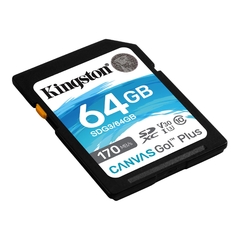 Memoria SD Kingston Canvas Go Plus 64GB 170MB/s
