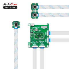 Kit Cámara Cuádruple 16MP Sincronizado para Raspberry Pi B0388 - tienda online