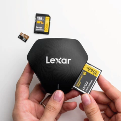 Lector Lexar Professional Multi Card Sd Microsd Cf Usb 3.1 - Siranet