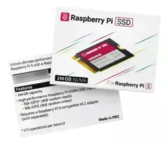 Kit RAID para Raspberry Pi 5 con Base DUO y 2 SSD De 256GB