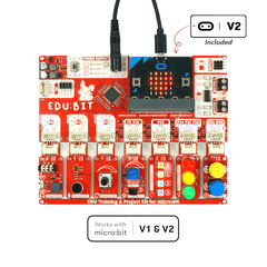 Kit Edu:bit Para Micro:bit - Aprende A Programar Jugando