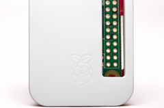 Carcasa Gabinete Case Raspberry Pi Zero Rojo y Blanco en internet