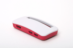 Carcasa Gabinete Case Raspberry Pi Zero Rojo y Blanco - comprar online