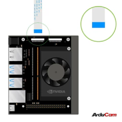 Cámara CSI Arducam de 16MP Noir con Foco Fijo y Sensor Sony IMX519 para Raspberry Pi - Siranet