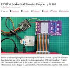 Maker Hat Base Extensión Gpio - Hat Raspberry Pi 400, 3 Y 4 - Siranet