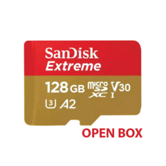 Memoria microSD SanDisk Extreme 128GB - Open Box - comprar online