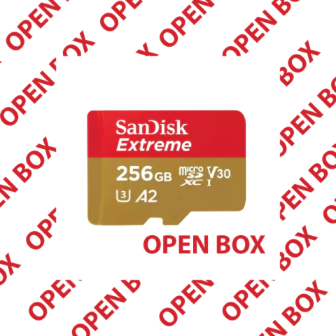 Memoria microSD Sandisk Extreme 256GB - Open Box - comprar online