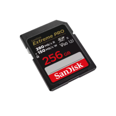 Imagen de SanDisk Extreme PRO SDXC UHS-II 256 GB – Captura videos en 6K y 4K UHD con calidad profesional, velocidad de transferencia de hasta 280 MB/s - 150MB/s