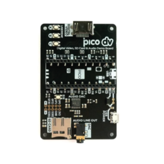 Base Pico DV Demo con salida HDMI y audio digital I2S, slot SD y botones, compatible con Raspberry Pi Pico - comprar online