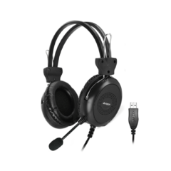 Auriculares Usb Hu-30 Micrófono Y Sonido Estéreo - Ajustable