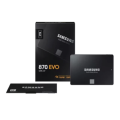 SSD Samsung 870 EVO SATA 2.5" 2TB - Alto Rendimiento, Velocidades 560/530 MB/s - comprar online