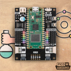 Inventor 2040 W Con Raspberry Pi Pico W Integrado - Robots en internet