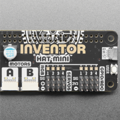 Inventor Hat Mini Para Raspberry Pi - Motor, Servo Y Audio - Siranet