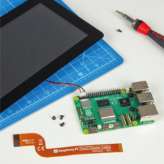 Pantalla Táctil 7" Raspberry Pi Touch Display 2, IPS 720x1280 - Siranet