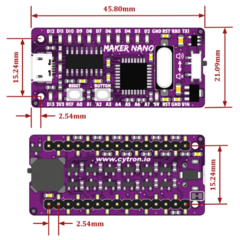 Maker Nano - Placa Compatible con Arduino Nano - tienda online