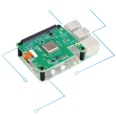 Raspberry Pi AI HAT+ 13 TOPS - Acelerador de Inteligencia Artificial para Raspberry Pi 5