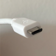 Imagen de Cable Micro Usb Macho A Usb A Hembra Oficial De Raspberry Pi