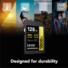 Lexar Professional 1800x SDXC UHS-II 128GB - Siranet