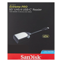 Lector Usb-c Sandisk Extreme Pro Sddr-409-g46 Sd Uhs-II - comprar online