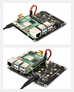 Placa Adaptadora Pcie A 4×nvme Para Raspberry Pi 5 Waveshare en internet