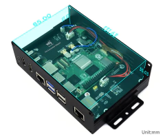 Caja Waveshare Pi5 Module Box Para Raspberry Pi 5 - Siranet